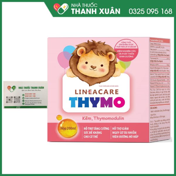 LINEACARE THYMO hỗ trợ tăng cường sức đề kháng cho cơ thể